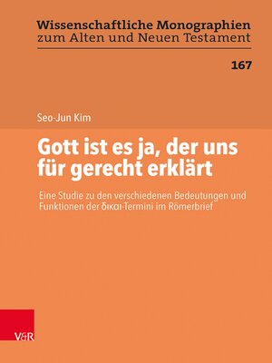 cover image of Gott ist es ja, der uns für gerecht erklärt